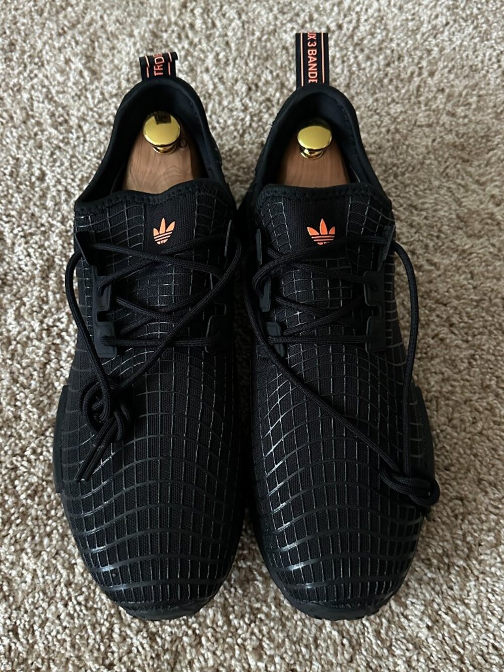 NWOT adidas NMD_R1 Shoes - GX9529 - Core Black Web - Size 12